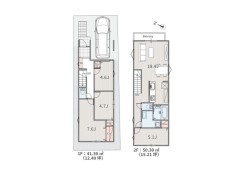 2号区参考間取りプラン